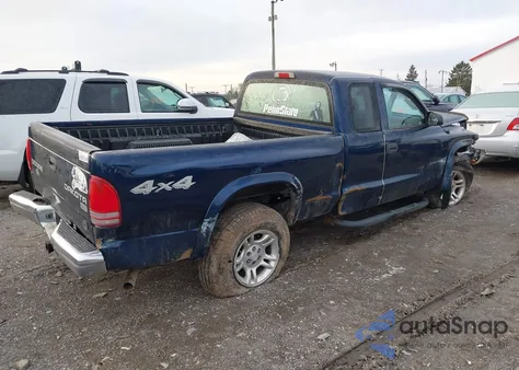 2004 Dodge Dakota Slt z USA, uszkodzony, nr VIN 1D7HG42N34S540473